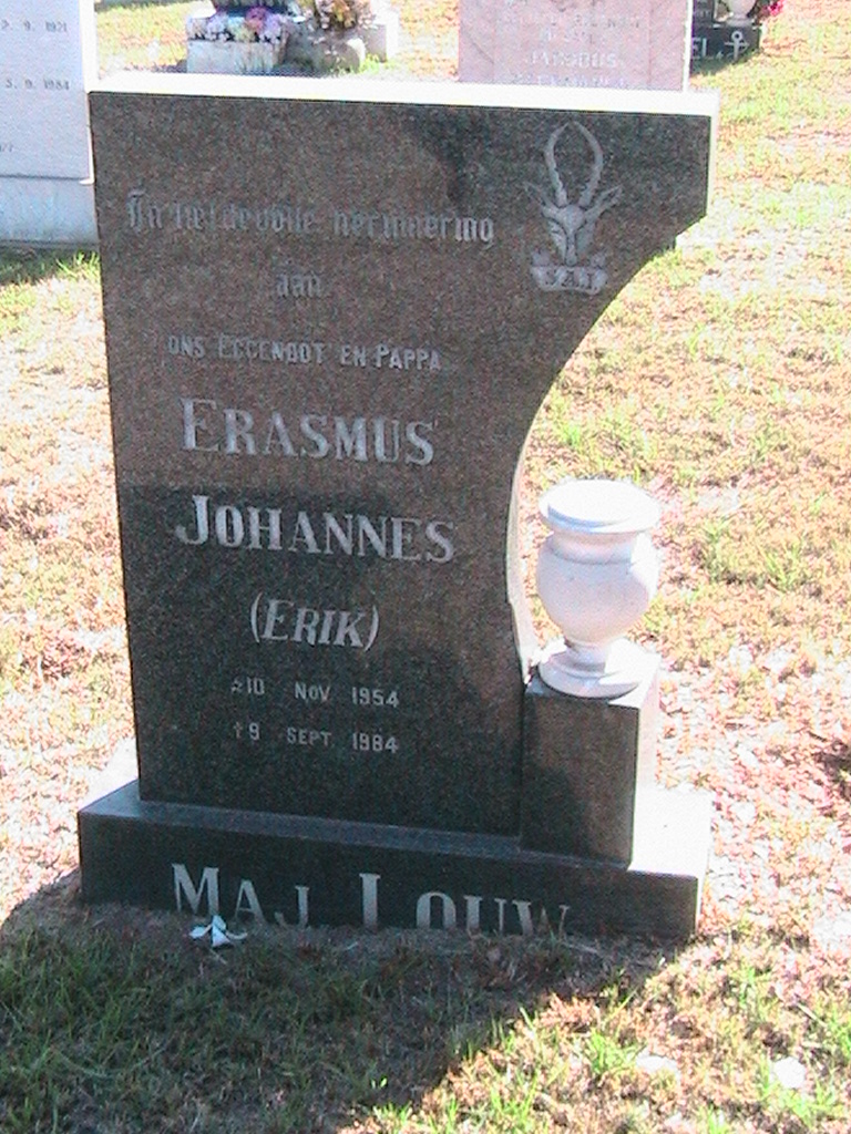 Photo from /search/photos/South Africa/Gauteng/THABA TSHWANE (NEW) MILITARY CEMETERY/louw_ej.JPG